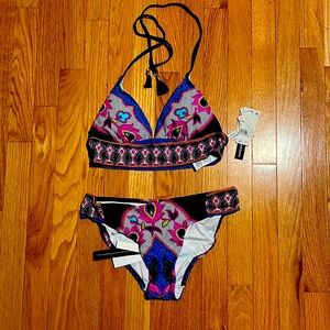 Bikini by Trina Turk. Brand new- with liner. Top-size 8 bottom-size 10